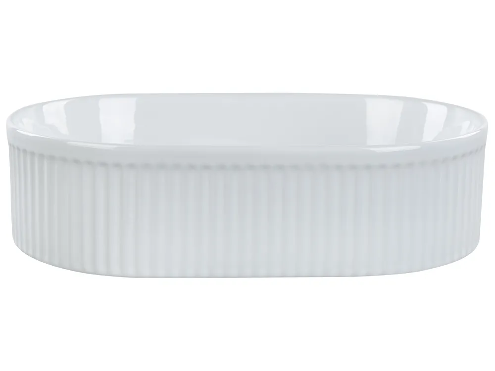 Countertop Basin GELDO 490 x 310 mm Ceramic White_922376