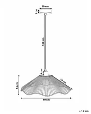 Pendant Lamp MIGORI Paper Black_1029241