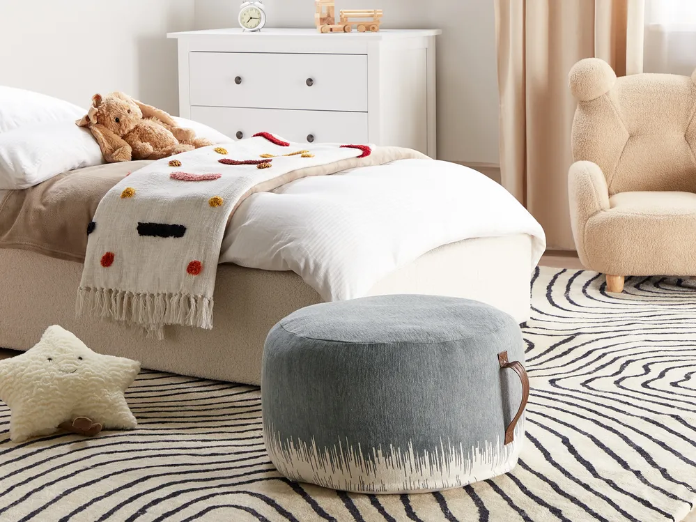 Sittpuff KAWAI Bomull Grå