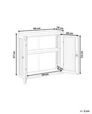 Seinäkaappi HARLYN 60 cm Metalli Sininen_1160882