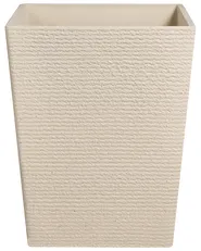 Sett med 2 plantepotter CYRODALIS 42 cm Beige_1133038