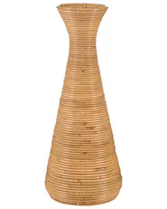 Decorative Vase NIDRI 70 cm Rattan Natural_1061985