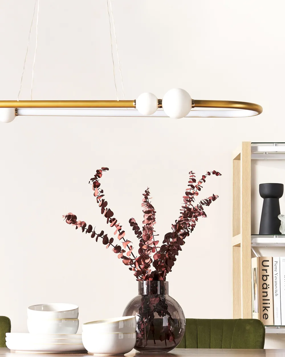 LED-pendellampa FEALE Metall Guld_847486