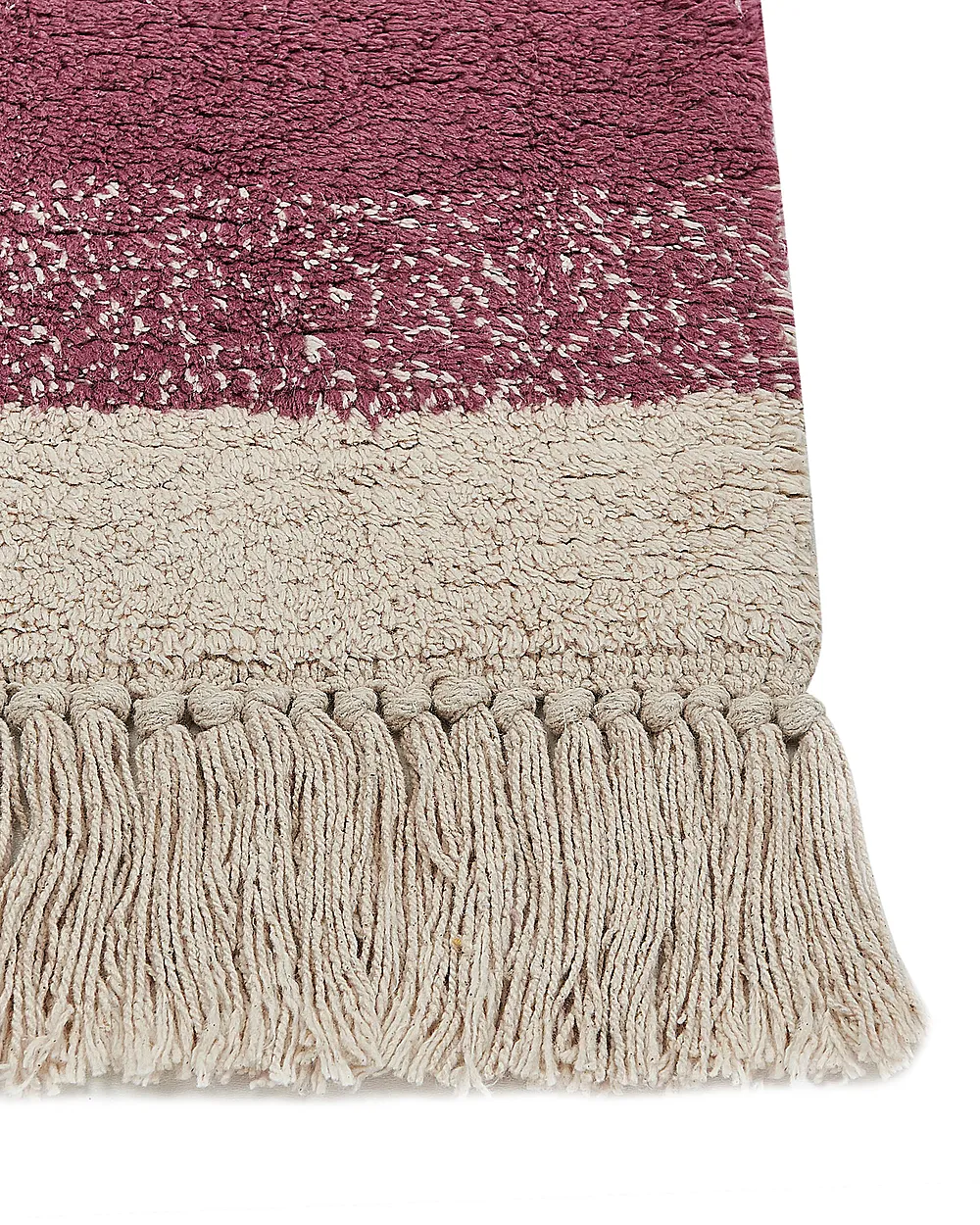 Teppe AFSAR Lys beige 160 x 230 cm Bomull_839981