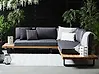 Outdoor Cushion Cover Set MYKONOS Grey