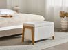 Storage Bench EDLAND Boucle White