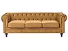 Sohva 3-istuttava CHESTERFIELD Sametti Kulta