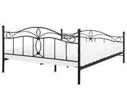 Bed Metal ANTLIA 160 x 200 cm (EU King Size) Black_806604