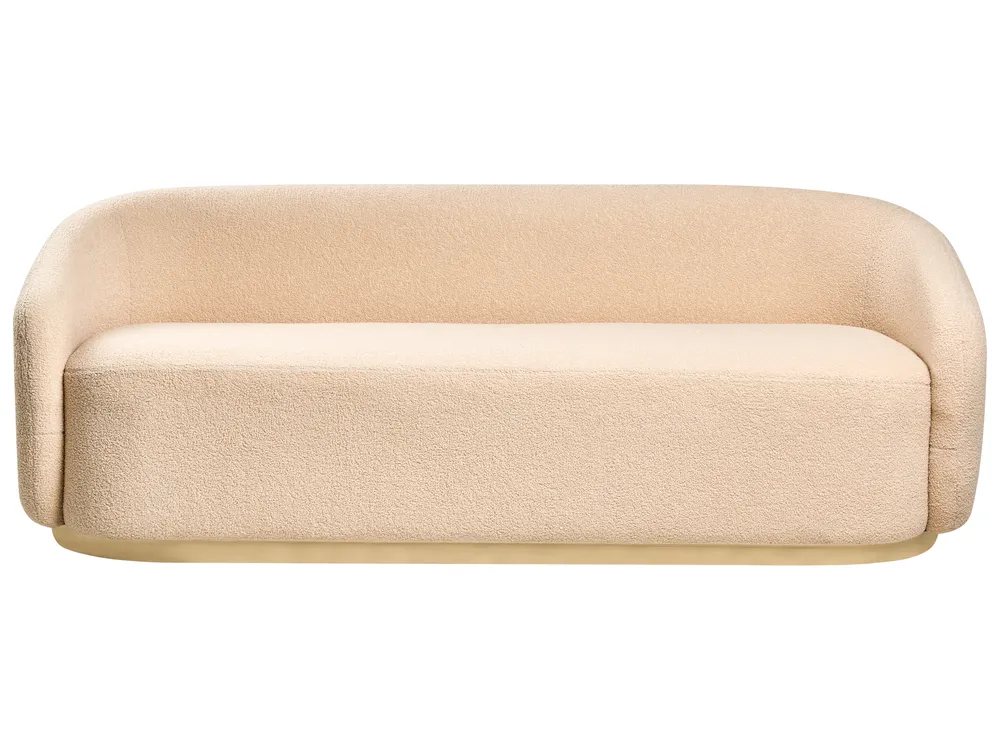 Sofa 2 Seater SIPO Boucle Beige_992948