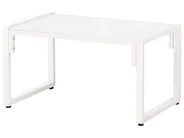Trädgårdssoffgrupp med bord 4-sits GARDA Metall Blå_1021339