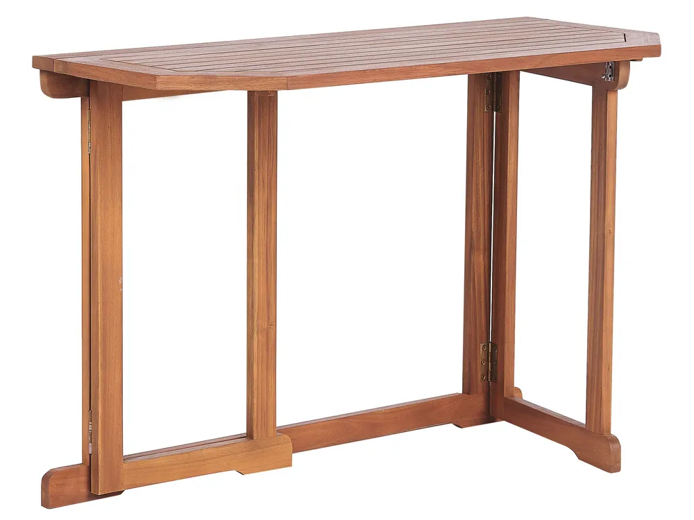 Balcony Table TREIA 110 cm 47 cm Acacia Wood Brown_811896