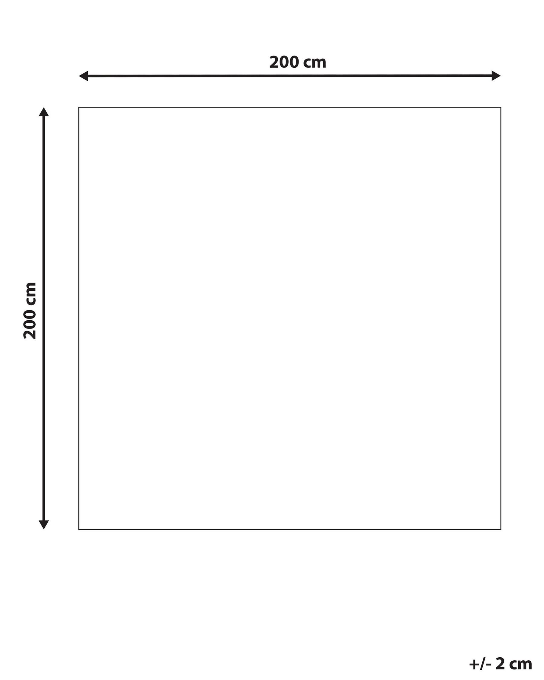 Rug GEVAS Blue 200 x 200 cm Wool_836860
