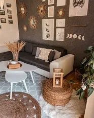 Matto AHLAT Beige ø 120 cm Juutti_887438
