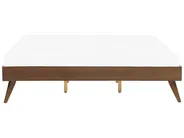 Bed without Headboard BERRIC 180 x 200 cm (EU Super King) Dark Ash Wood_873739