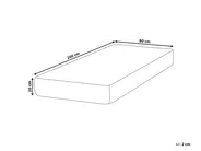Foam Mattress FLEX 7 PLUS H3/4 Firm 80 x 200 cm (EU Small Single)_909442
