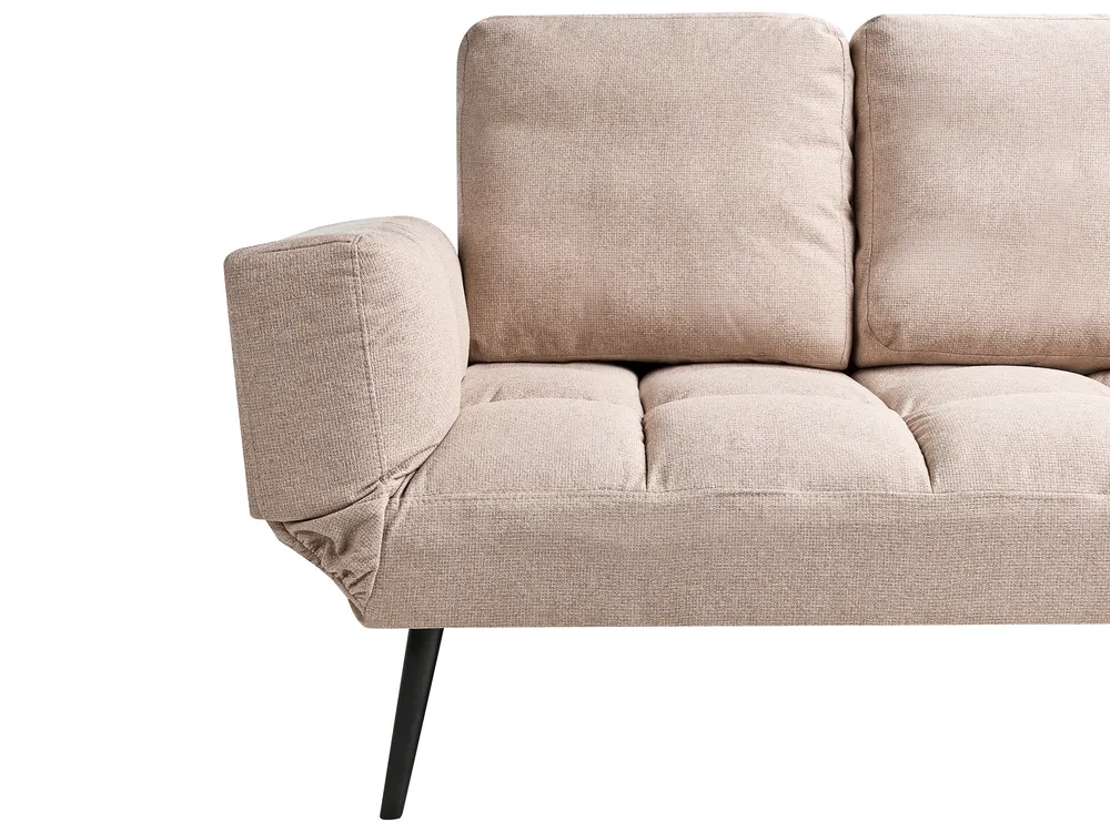 Bäddsoffa 2-sits BREKKE Beige_1068081