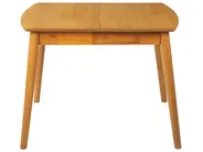 Extending Dining Table TOMS Light Brown 100/130 cm 80 cm_826950