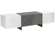 TV Stand LED RUSSEL Grey Concrete Effect_760655