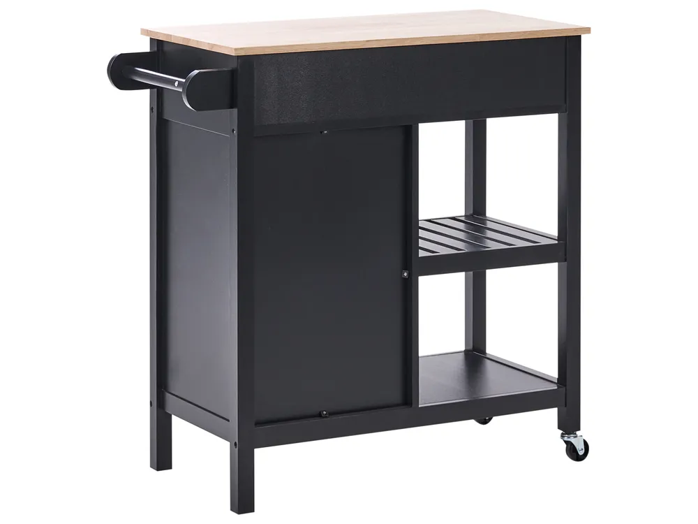 Kitchen Trolley GENOA Black_1029962
