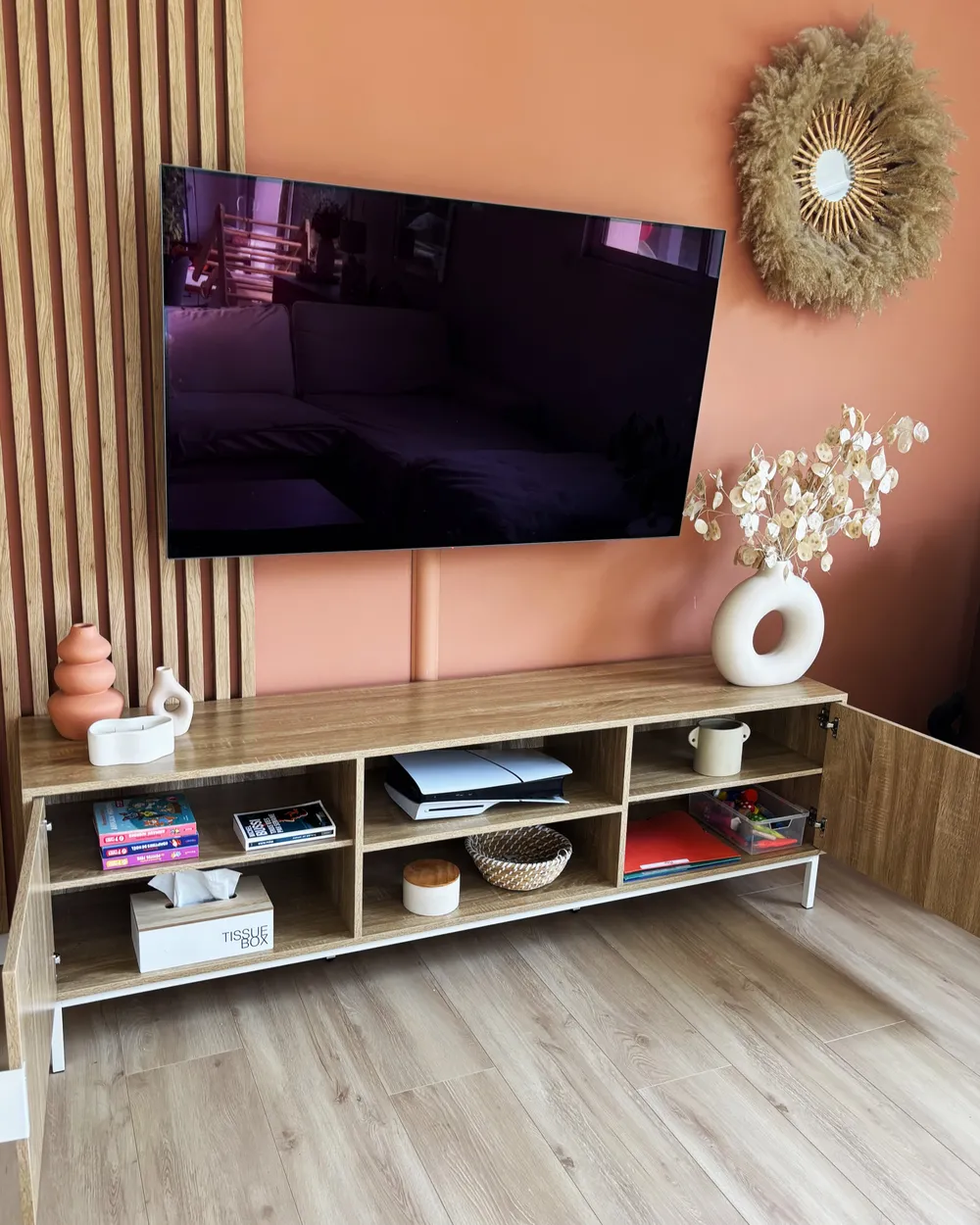 TV-bänk ROYALLA Ljusbrun_1046171