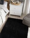 Shaggy Rug EVREN Black 80 x 150 cm