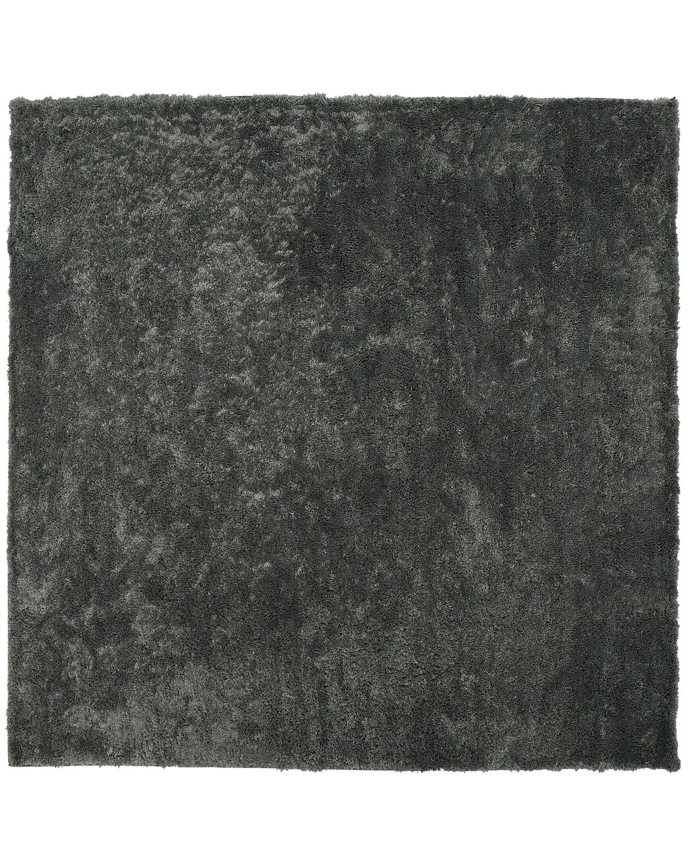 Shaggy Rug EVREN Dark Grey 200 x 200 cm