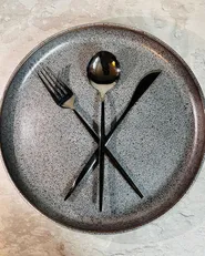 30 Piece Cutlery Set RIGATONI Black_940150