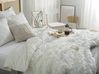 Bedspread DELICE 200 x 220 cm White
