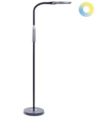LED-lattiavalaisin CASSIOPEIA himmennettävä Metalli Musta_855420