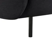 Sofa 3 Seater LOEN Fabric Black_920346