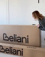 Säng med lamellram MONTPELLIER 180 x 200 cm Mörkgrå_1169961