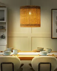 Pendant Lamp LUAPULA Paper Rope Natural_1079785