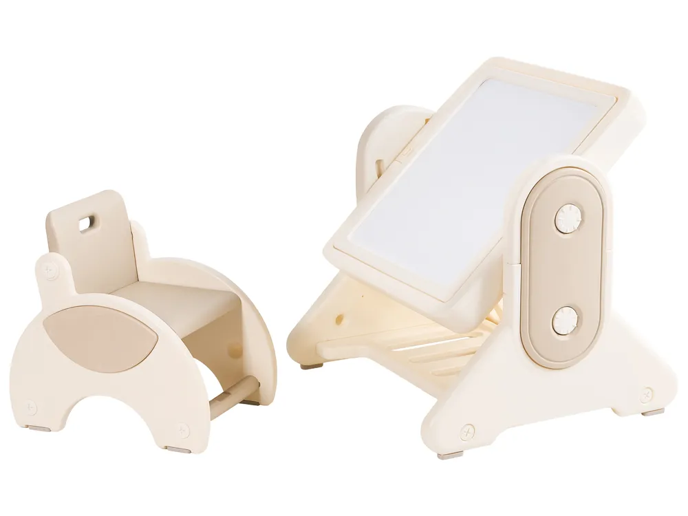 Lasten pöytä ja tuoli MILA Beige_1124425