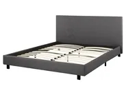 Bed Fabric ALBI 160 x 200 cm (EU King Size) Grey_742161