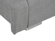 Waterbed Fabric NANTES 140 x 200 cm (EU Double) Light Grey_813574