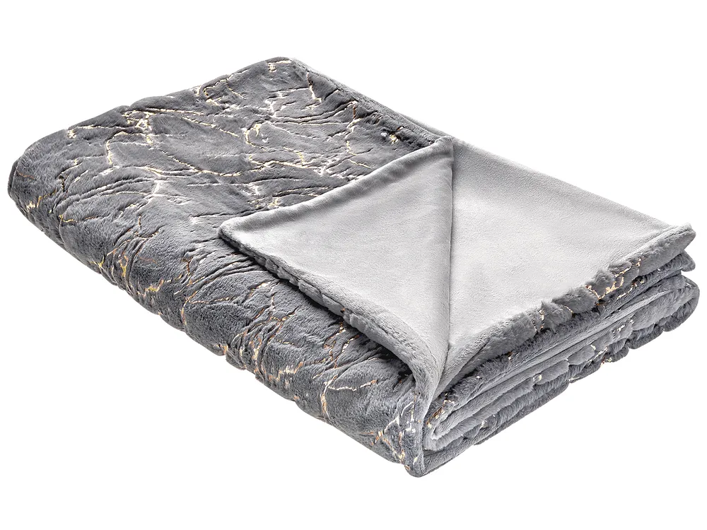 Blanket GODAVARI 150 x 200 cm Grey