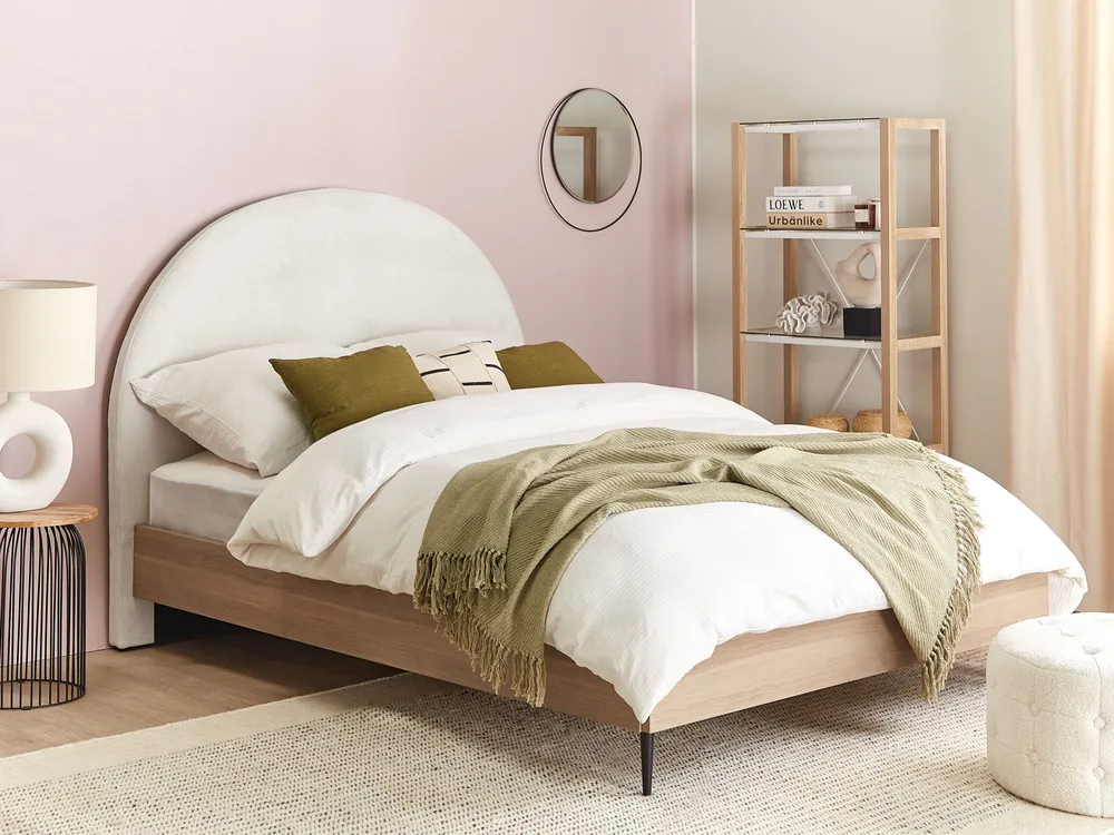 Bed Fabric MILLAY 140 x 200 cm (EU Double) Off-White