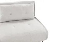 Sofa Bed 2 Seater VESTFOLD Fabric Light Grey_930435