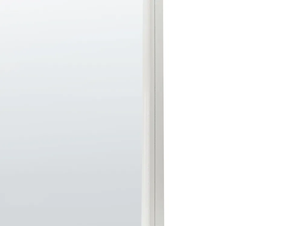 Väggspegel JARNAGES 45 cm 145 cm Metall Vit_900654