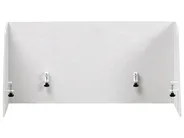 Skiljevägg för skrivbord SOLOA 210 x 61 cm Off-White_1014949