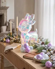 LED Decoration PIENI 35 cm Reindeer Multicolour_1029441