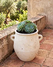 Blomkruka GOSAU 35 cm Ljusbeige_1161768