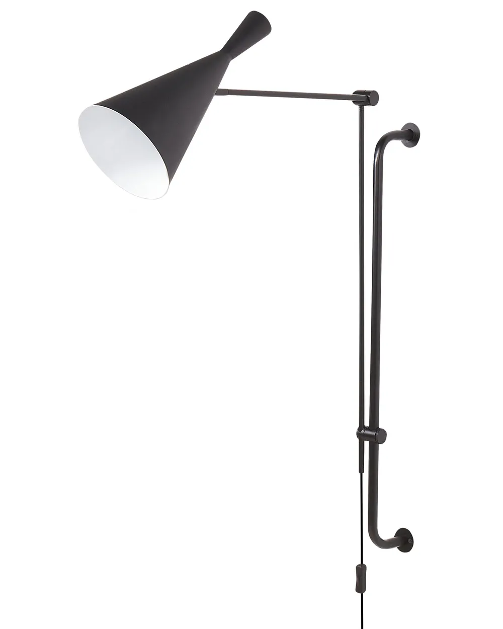Wall Lamp MARISA Adjustable Metal Black_883612