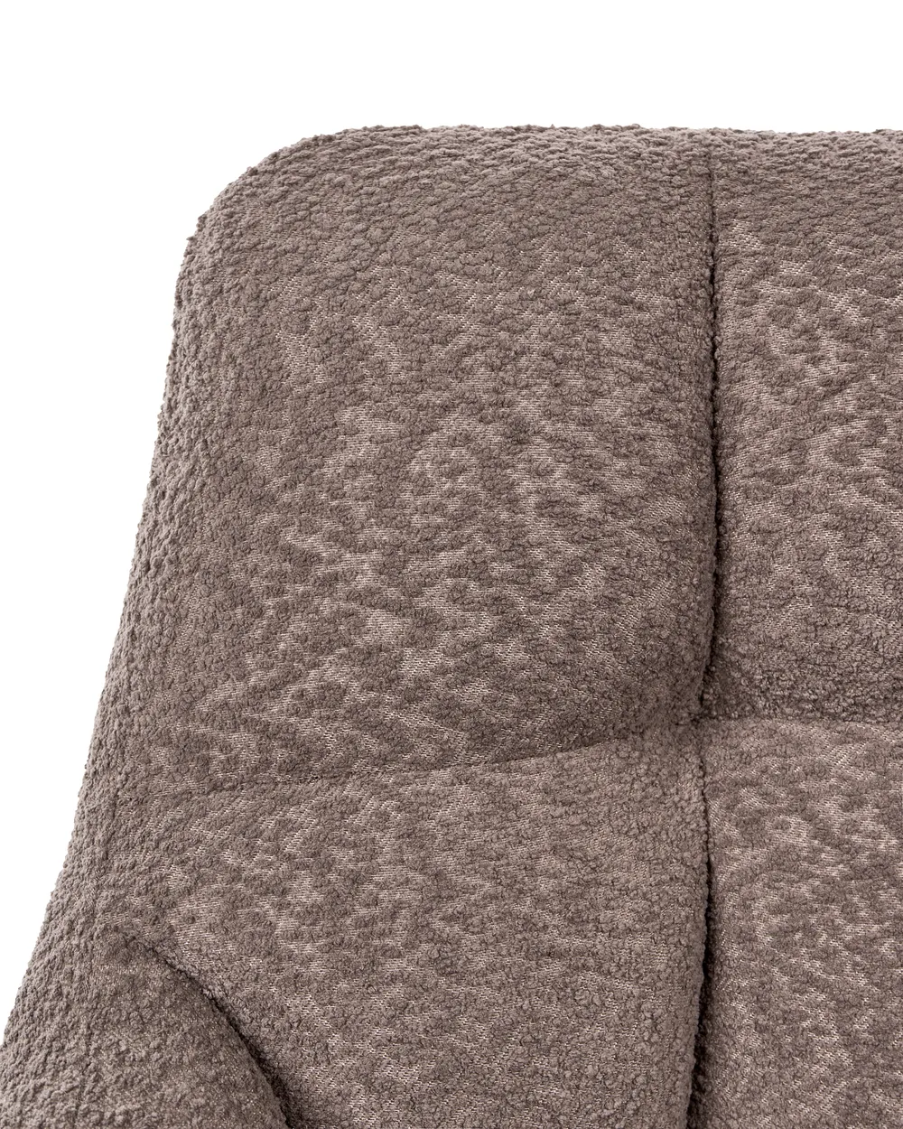 Desk Chair PALMDALE Boucle Dark Brown_1073230