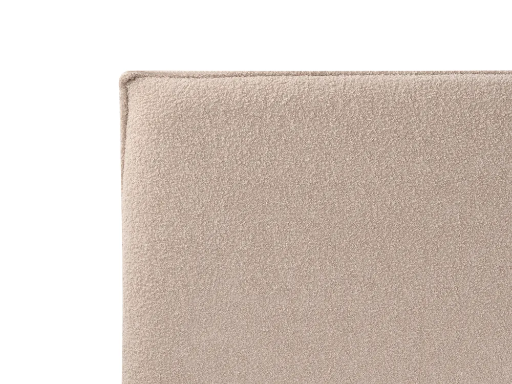 Säng med förvaring LAVAUR Bouclé Taupe 180 x 200 cm_989446