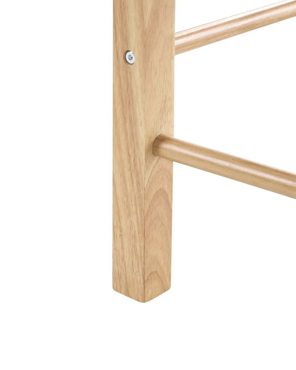 Set of 2 Bar Stools EMBRUN Wood Light Brown_1048685