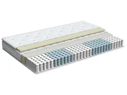 Memory Foam Pocket Spring Mattress AURA HYBRID PRO H2/3 Medium 160 x 200 cm (EU King Size)_809695