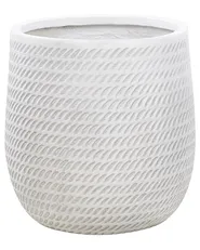 Plant Pot LIVADIA 39 cm Off-White_871636