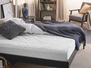 Polyester Mattress Protector VILLUERCA 140 x 200 cm (EU Double)_823257
