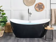 Kylpyamme vapaasti seisova ANTIGUA 170 x 77 cm Musta_771368